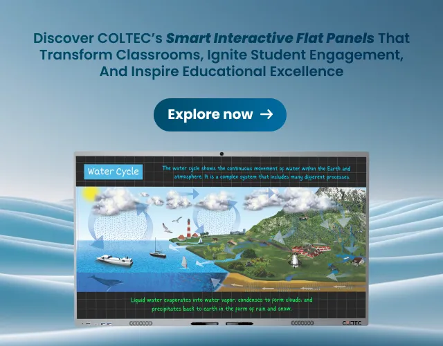 Discover COLTEC’s Smart Interactive Flat Panels that transform classrooms, ignite student engagement, and inspire educational excellence