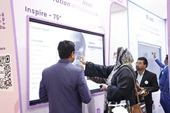 Principal zooming into content on COLTEC touch screen