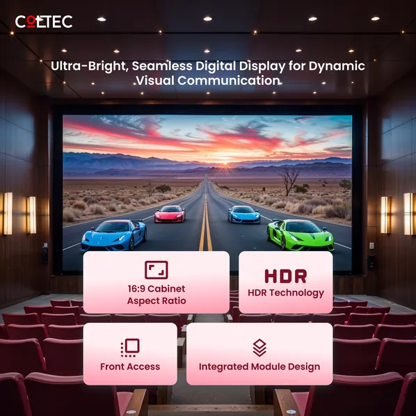 COLTEC Inertia | 136 Inch Active LED Video Wall Display