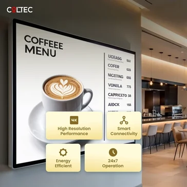 COLTEC Vista | 85 Inch Commercial Display Solutions