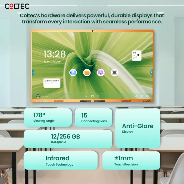 COLTEC Inspire | 75 Inch Smart Interactive Flat Panel