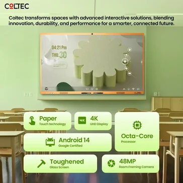 COLTEC Inspire | 75 Inch Smart Interactive Flat Panel