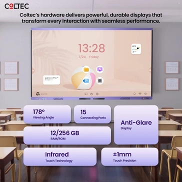 COLTEC Rise | 98 Inch Smart Interactive Flat Panel